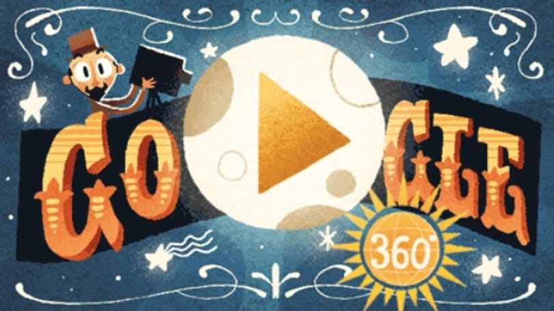 Mi ez a 360 fokos videó a Google kereső főoldalán? És ki az a Georges Méliès?