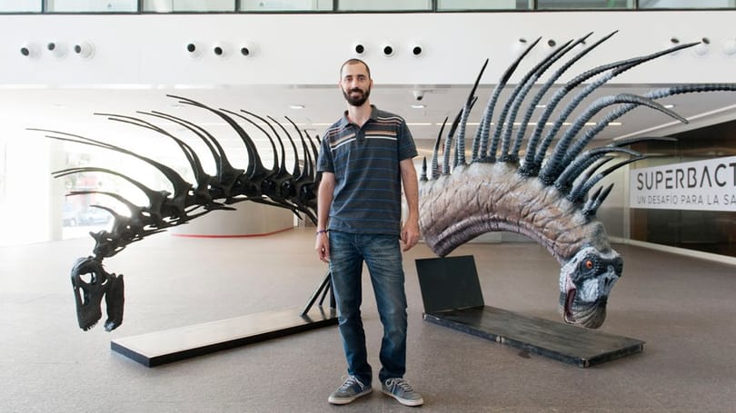 Új dinoszauruszfajt fedeztek fel Argentínában, különleges tüskék voltak a hátán