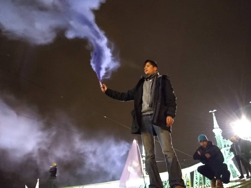 Nem ért egyet Fekete-Győr András felmentésével az ügyészség, fellebbeztek a füstgránátos ügyben