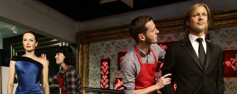 Már a Madame Tussauds-ban is elválasztották egymástól Brad Pittet és Angelina Jolie-t - fotók