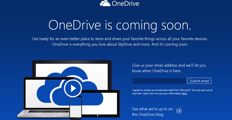 Nem lesz többé SkyDrive