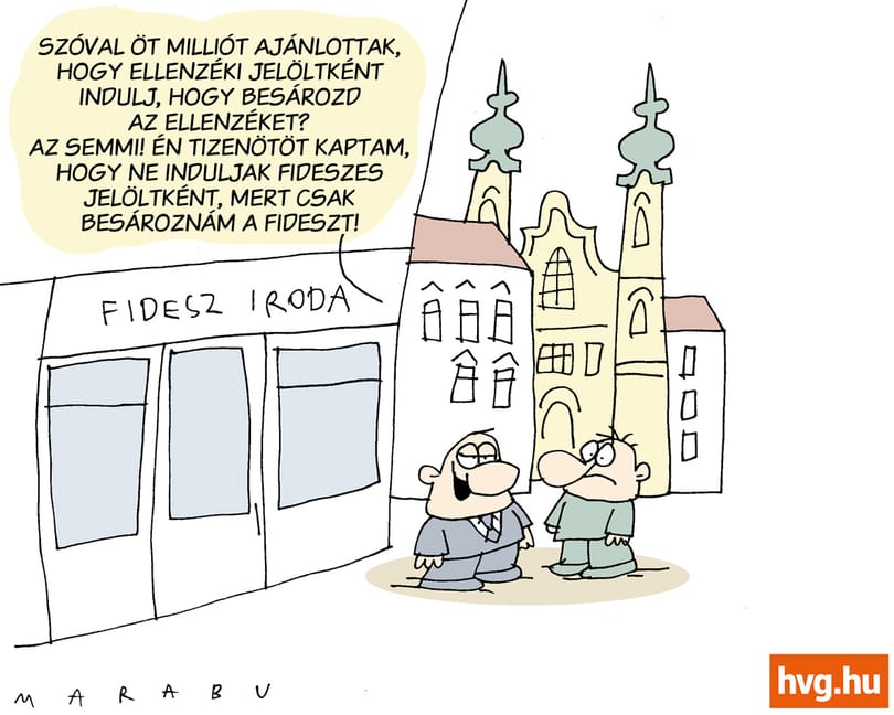 Marabu Féknyúz: Ötmillió a Fidesztől