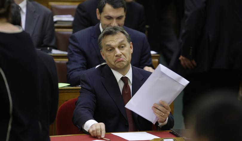 Egy agónia remake-je. Gyurcsány Ferenc szerepében: Orbán Viktor