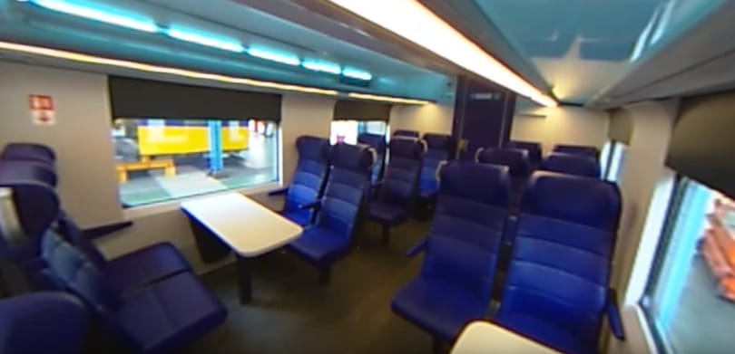 Megmutatták az új holland InterCity-k mintapéldányát, akár irigykedhetünk is – videók