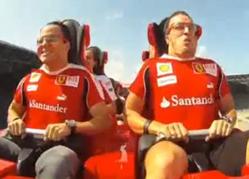 Alonso és Massa, ahogy még nem látták őket - videó