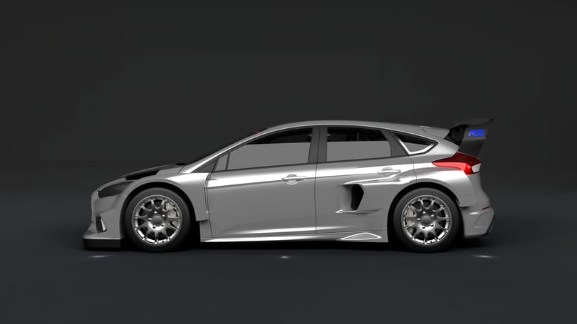 Főállásban egy ilyen 600 lóerős Fordot nyüstöl idén Ken Block