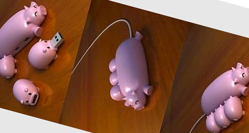 A nap kütyüje – a legkreatívabb USB háttértár és elosztó egyben