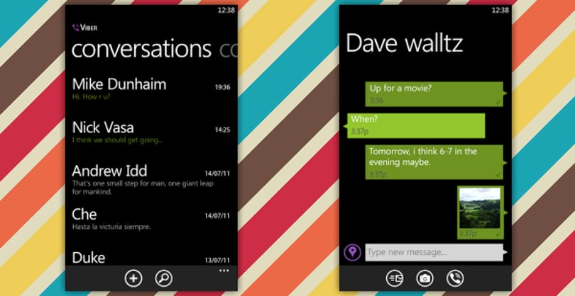 Megérkezett a Viber Windows Phone-ra és Blackberry-re is!