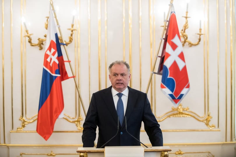 Megvétózta a szlovák elnök a himnuszéneklést tiltó törvényt