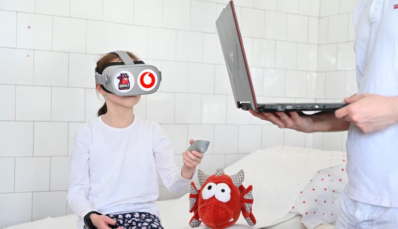 Virtuálisvalóság-szemüveg segíti a Bethesda Gyermekkórház betegeit