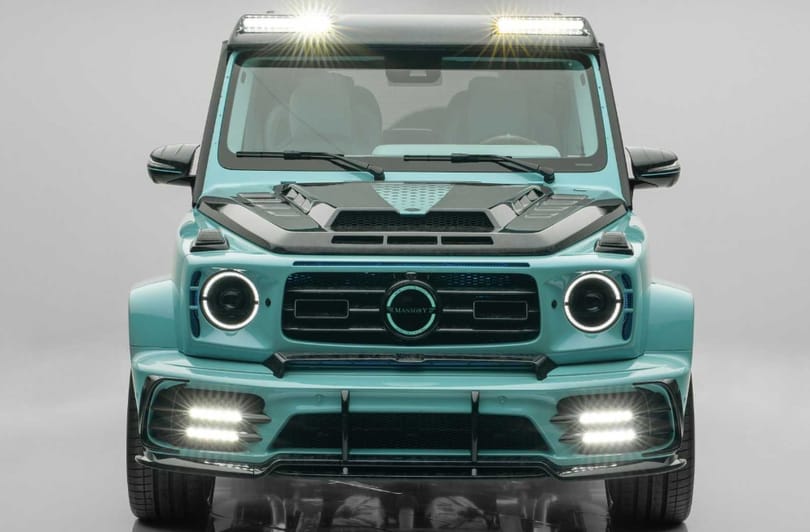Algoritmikus színátmenettel és 850 lóerővel sokkol a legújabb Mercedes G-osztály