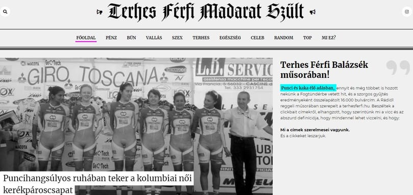 Elindult egy oldal a hülye címek szerelmeseinek – és nagyon szórakoztató 