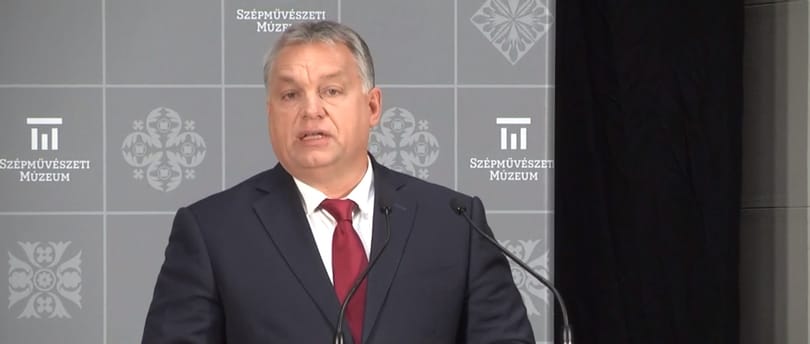 Orbán a Szépművészeti átadásán is Európát bírálta