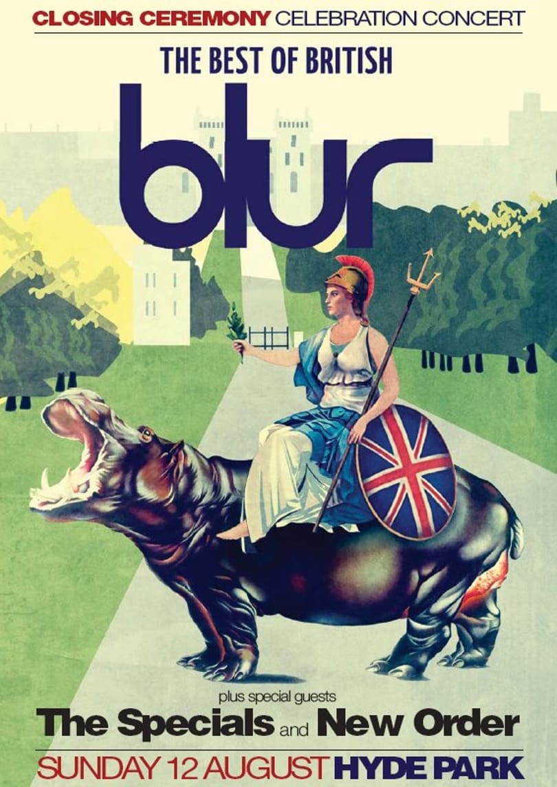 Óriási buli Londonban - Blur-, The Specials- és New Order-koncert az olimpia zárónapján
