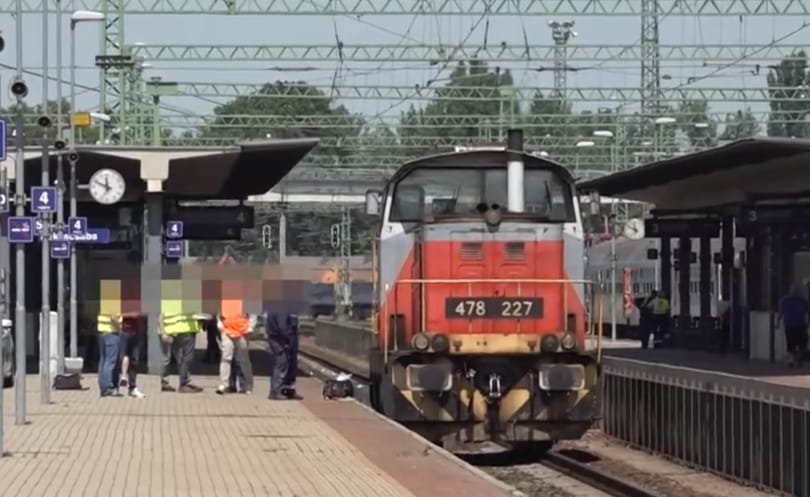Mozdonyvezetőt gázolt el egy tolató vonat Békéscsabán