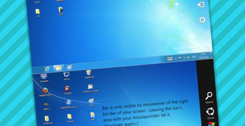 Így lehet Windows 8-as RocketDock témánk