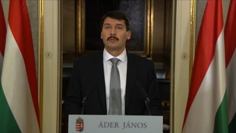 Áder: nem tehettem mást