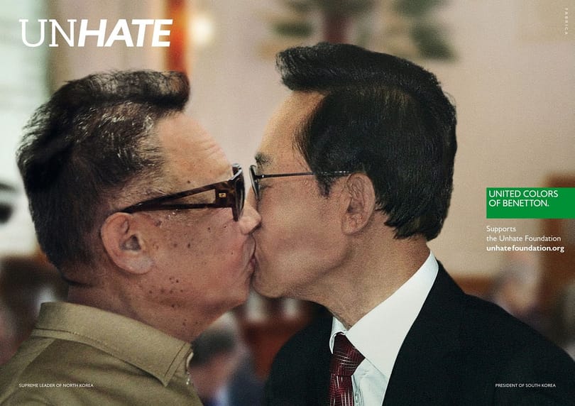 UNHate - a Benetton új kampánya