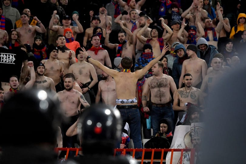 Orosz szurkolók balhéztak Budapesten, de gyorsan elengedték őket