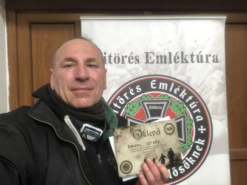 Boldog István is teljesítette a szélsőjobbos túrát a Kitörés napján
