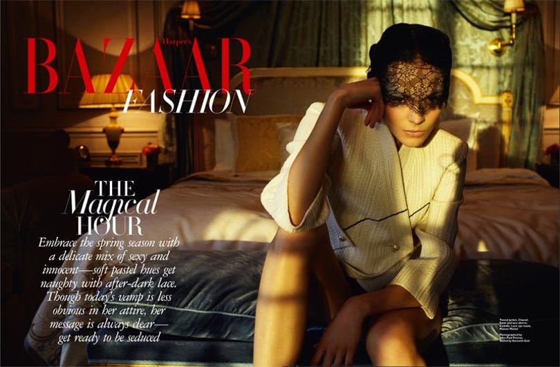 Rajzák Kinga a Harper’s Bazaar címlapján