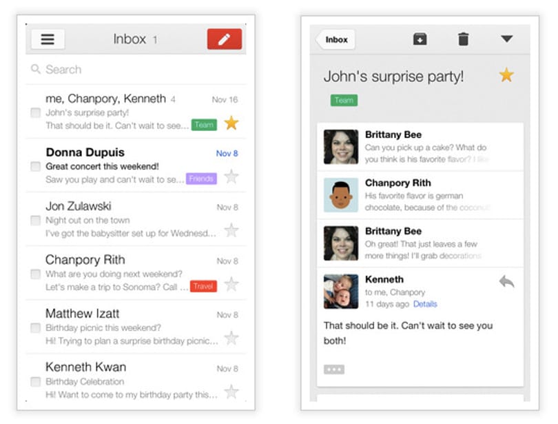 Teljesen megújult a Gmail mobilon
