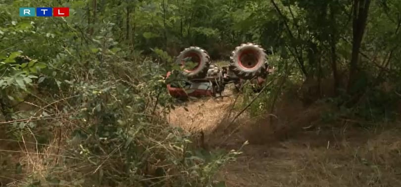 Újra kellett éleszteni egy férfit Ládbesenyőn, miután ráesett a traktorja