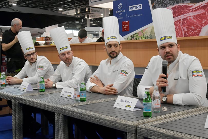 Különdíjat kapott a magyar csapat a Bocuse d’Or-on