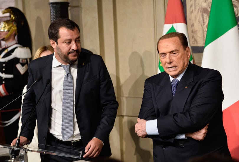 Salvinit választotta utódjának Berlusconi