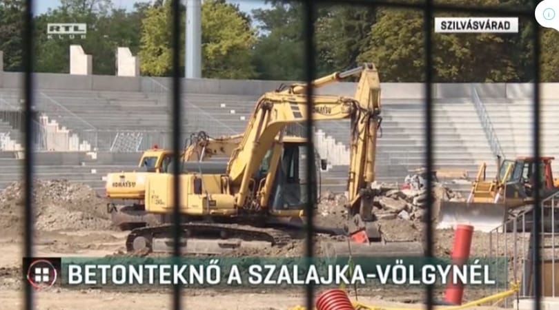 Tényleg óriási betonteknő épül a Szalajka-völgynél - videó