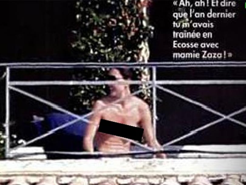 Betiltották Katalin topless fotóit