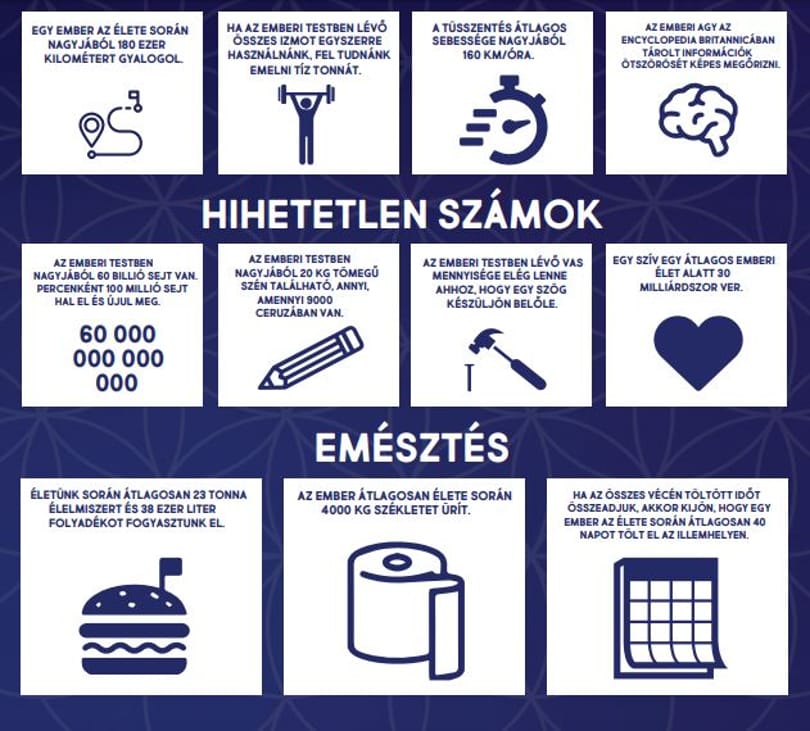 Tudja mennyit eszünk és iszunk életünk során? És mennyit ürítünk?