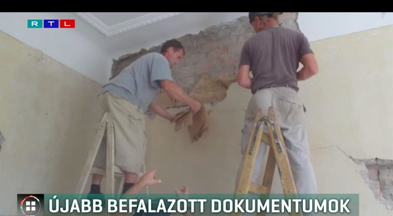 Befalazott 1944-es iratokból derült ki, milyen 