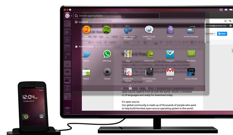 Ubuntu és Android egy mobilon: zsebben az számítógép!