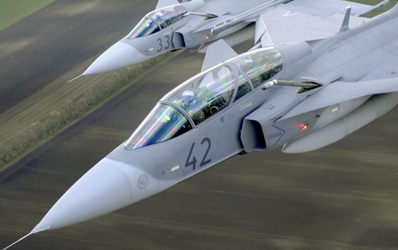 Azonosítatlan orosz gépeket fognak a magyar Gripenek Litvániában