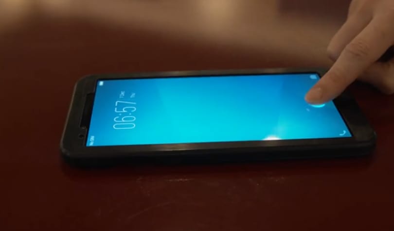 Megvan, melyik telefonon lesz először kijelző alatti ujjlenyomat-olvasó