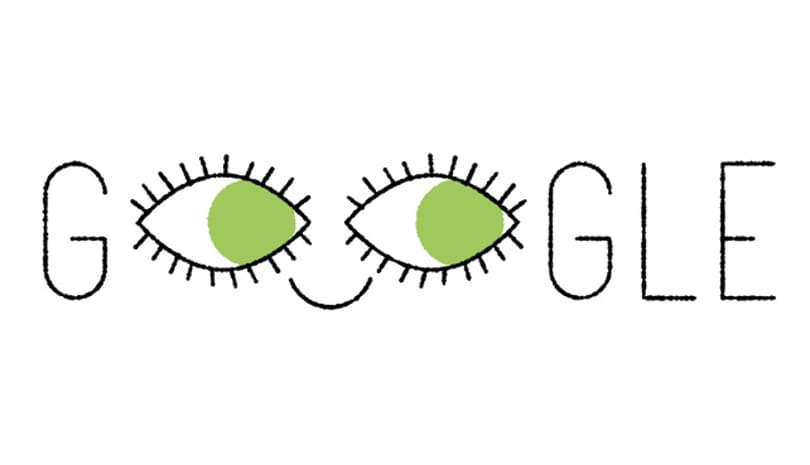 Miért pislognak ezek a szemek ma a Google kereső főoldalán? És ki az a Ferdinand Monoyer?