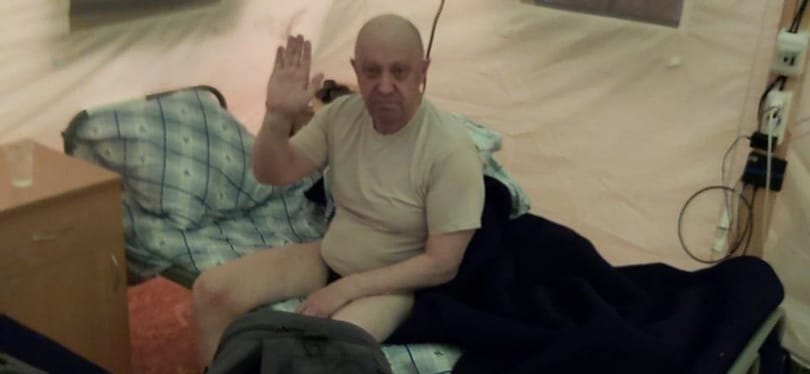 Állítólag Prigozsin látható egy zavarba ejtő új fotón