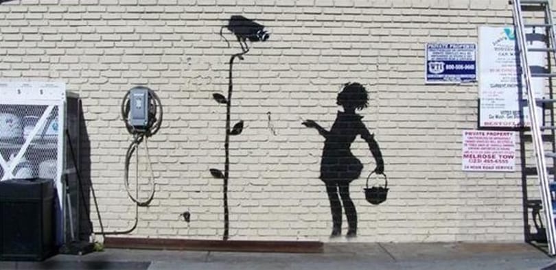Tízmilliókért árverezik el Banksy Flower Girljét