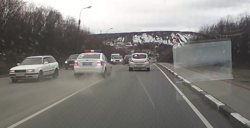 Nem épp úgy végződött az orosz autós üldözés, ahogy azt megszoktuk – videó