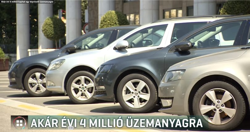 Évi több millió forintot autózhat el egy-egy politikus az adófizetők pénzéből