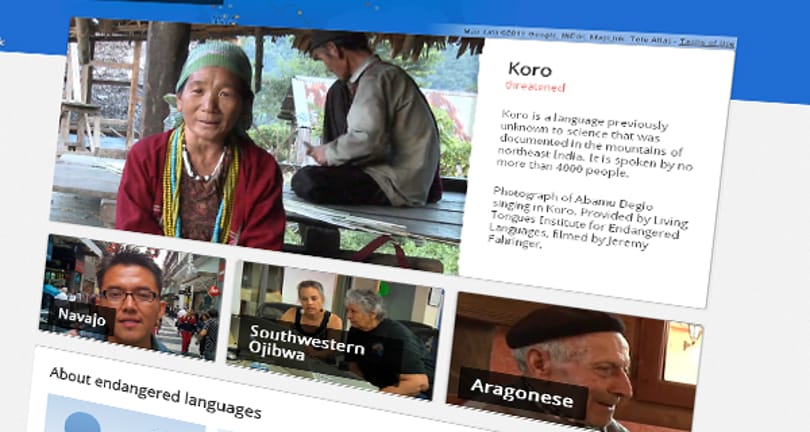 Megmenti a Google a kihalásra ítélt nyelveket