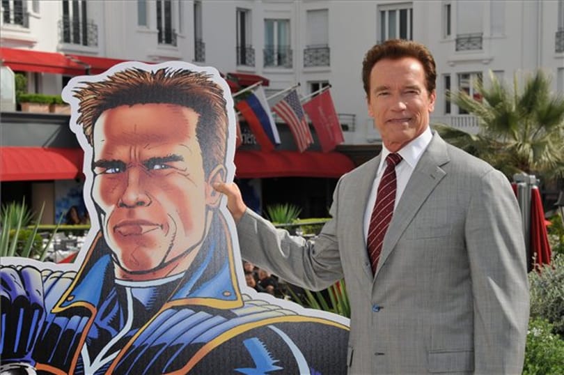 Képregény és rajzfilm készül Schwarzeneggerről - fotók