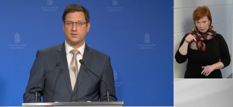 Kormányinfó: Gulyás Gergely nem javasolja, hogy Erdélyből sokan jöjjenek a Békemenetre