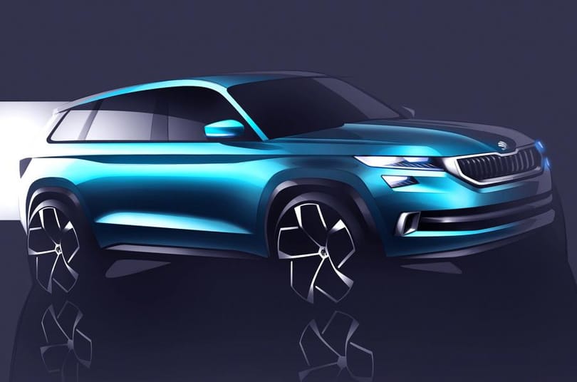 Itt már látszik, milyen lesz az első nagyméretű Skoda SUV