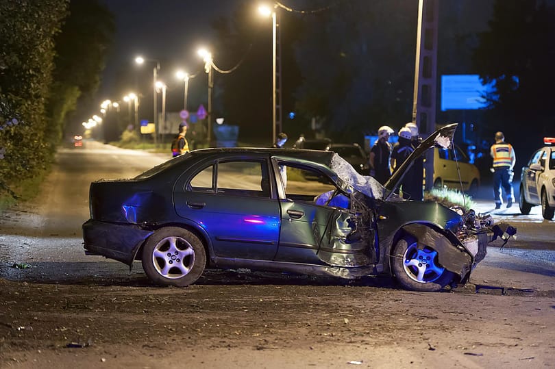 Fotó a hajnali kőbányai balesetről