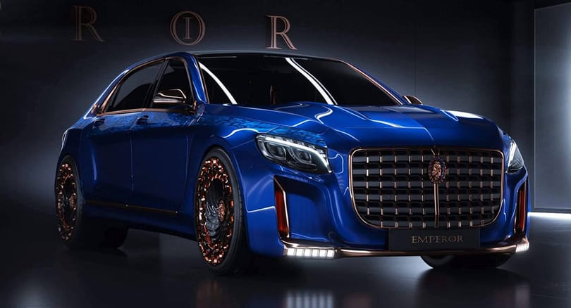 Ennek a Mercedes-Maybachnak már illik előre köszönni