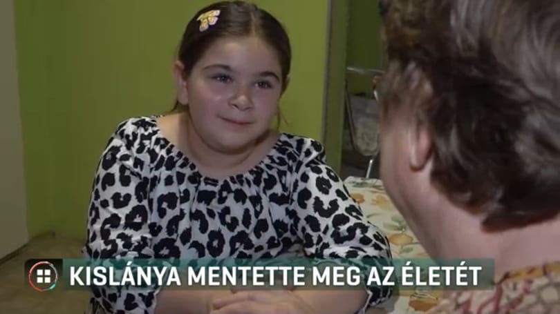 Megmentette édesanyja életét egy békéscsabai kislány