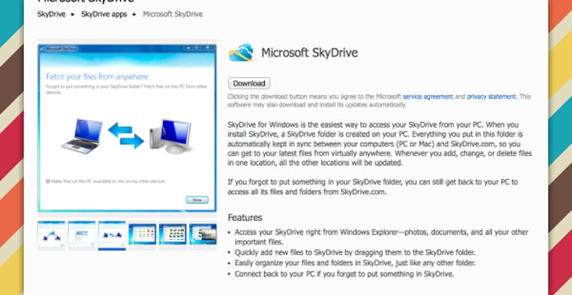 Letölthető a Microsoft Skydrive alkalmazás Windowsra és OS X-re!