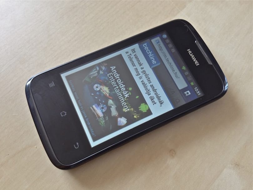 Kipróbáltuk: Huawei Ascend Y 200 - olcsó és villámgyors